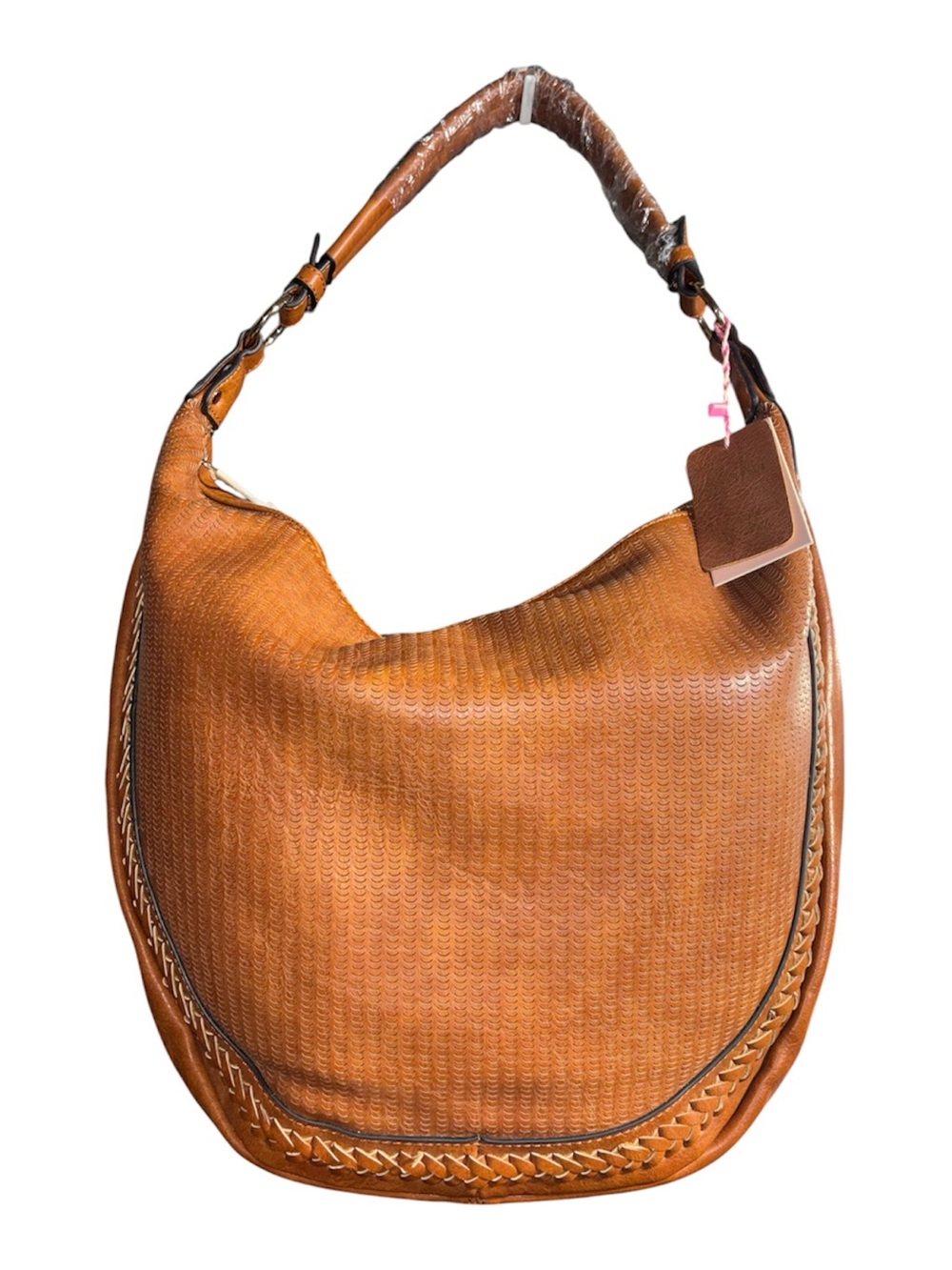 Handbag Republic Vegan Faux Leather Slouchy Hobo Shoulder Bag NWT